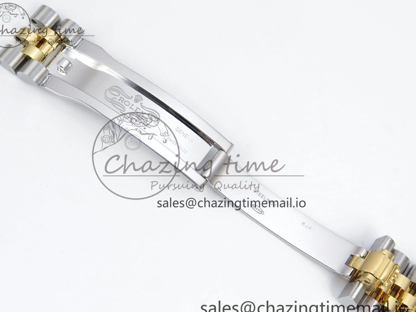 Best ETA 31 904L 278273 1:1 Edition Steel DateJust Bracelet Gray on YG 2688 SS Jubilee Diamonds Dial ARF 0206